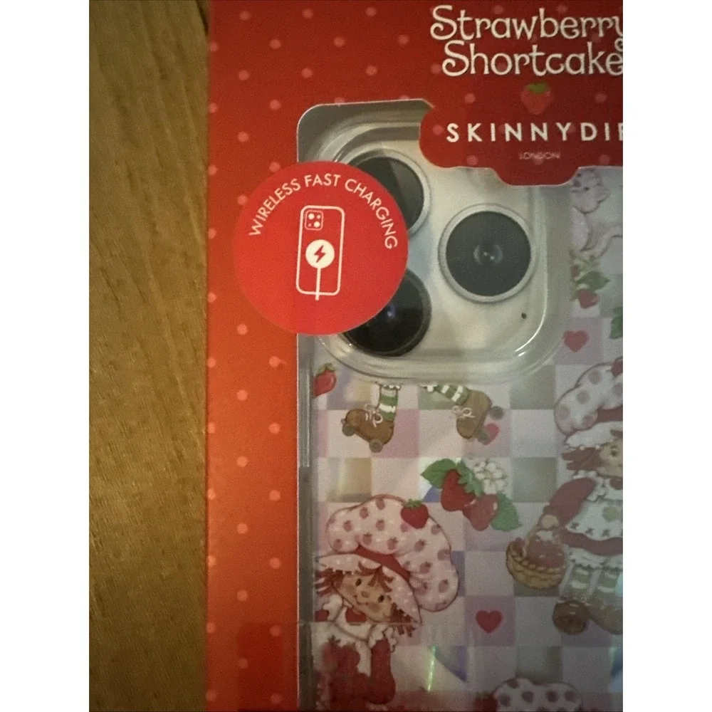 NEW 🍓 Strawberry Shortcake & Cat Skinnydip iPhone 13‎ Pro Max/ 14 Pro Max Case